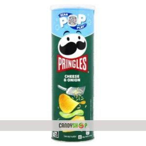Чіпси PRINGLES Сир і Цибуля 165гр (1шт) 1/19