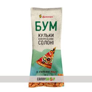 Бум Кульки Кукурудзяні Солоні ПІЦА 16гр (16шт) 1/12