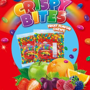 Драже жувальне Скітлс Crispy Bites 1кг 1/10