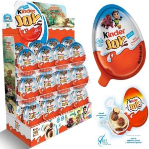 КІНДЕР ДЖОЙ Сюрприз Яйце DRAGONS 20гр (1шт) 1/24