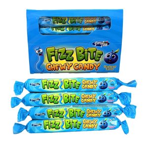Жув. цукерки FIZZ BITE Чорниця 14гр (30шт) 1/20