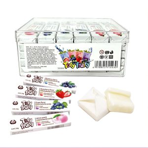 Жув. цукерки Toty Fruity Молочна Мікс 16гр (30шт) 1/20